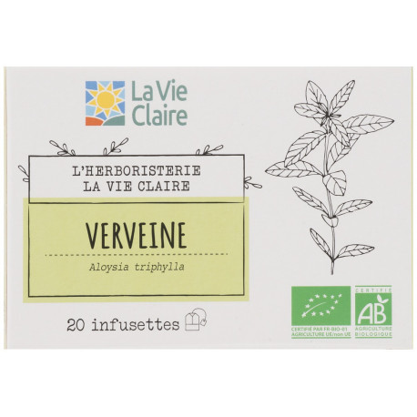 Infusion verveine - La Vie Claire Saint André