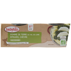 BOL PDT EPINARD CHEVRE 2X200G