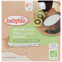 GOURDE COCO KIWI BANANE 4X85G