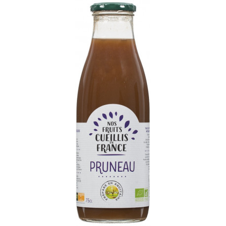 Jus de pruneau pomme et citron bio - Jus de pommes et pruneaux