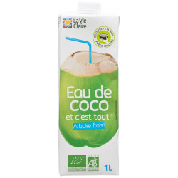 Eau de coco bio