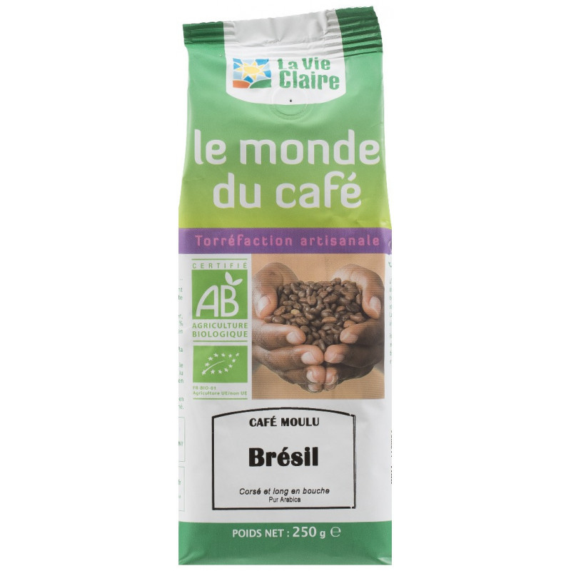 Café 100% Brésil moulu - 1kg