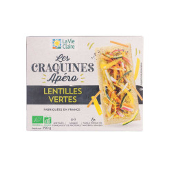 TARTINES CRAQ. LENTILLES VERT.