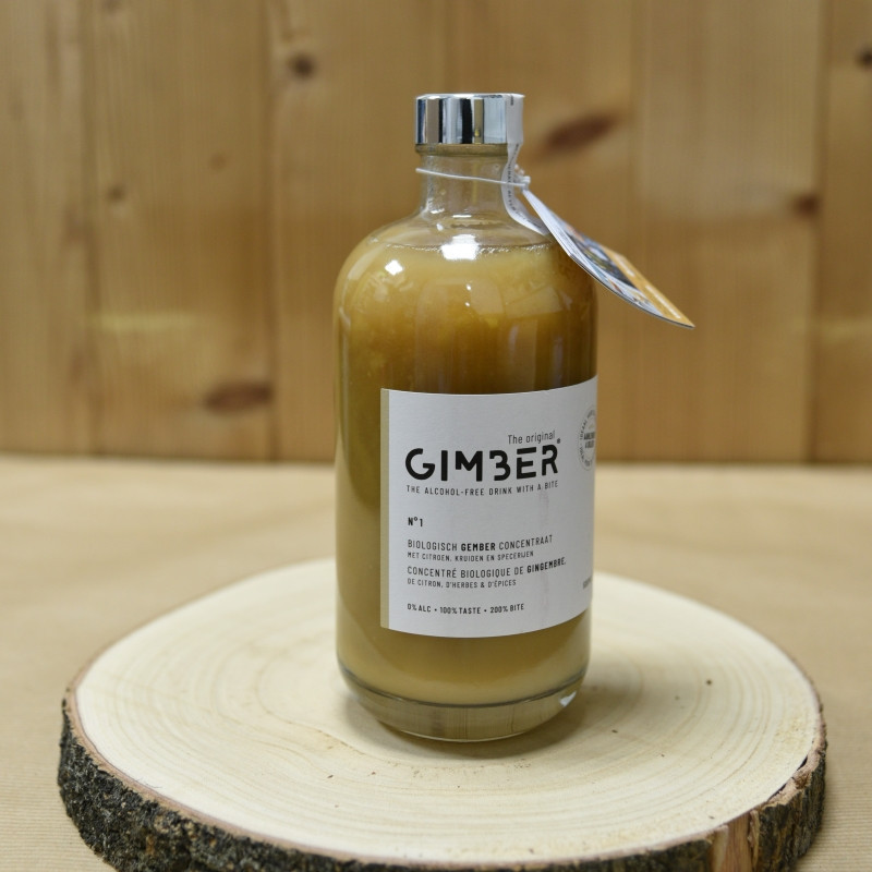 Gimber n°1 original 50 cl concentré de gingembre (sans alcool)