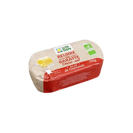 BEURRE DEMI-SEL BARATTE 250 G