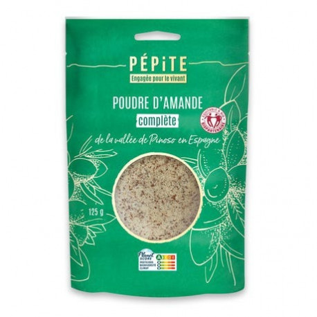 AMANDES POUDRE COMPLETE 125 G