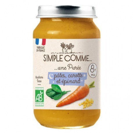 POT PATES CAROTTE EPINARD 200G