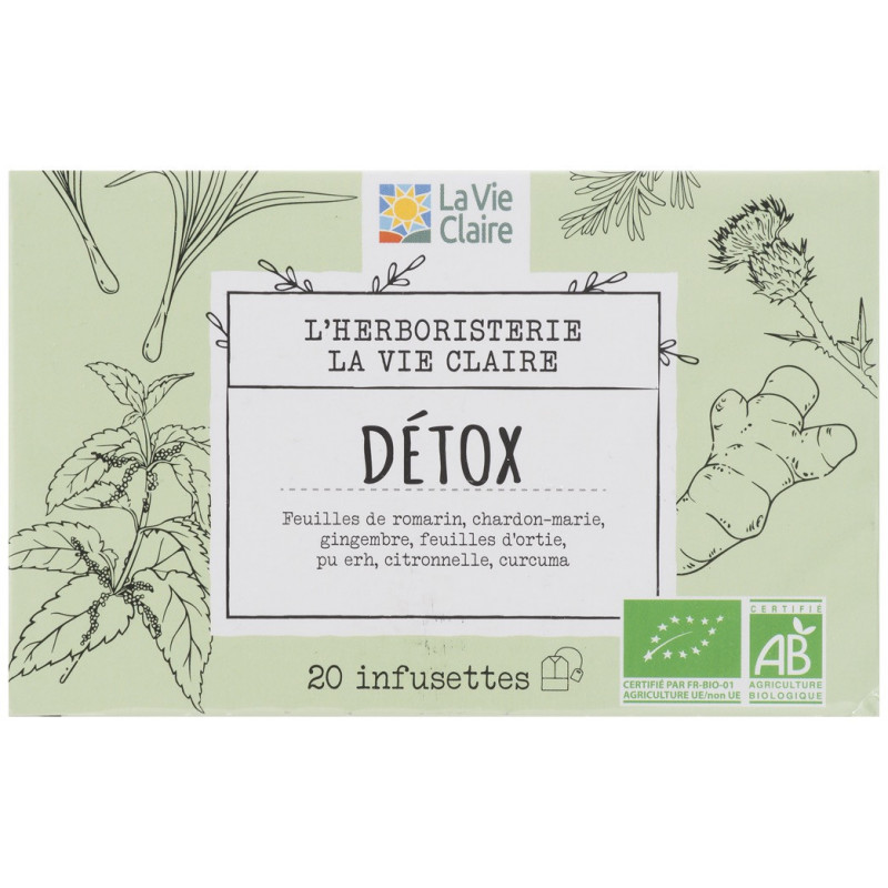 Tisane Thym Romarin Citron Détox - Purifiez et Revitalisez-vous