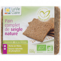 Pain complet de seigle bio