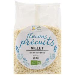 Flocons de millet précuits