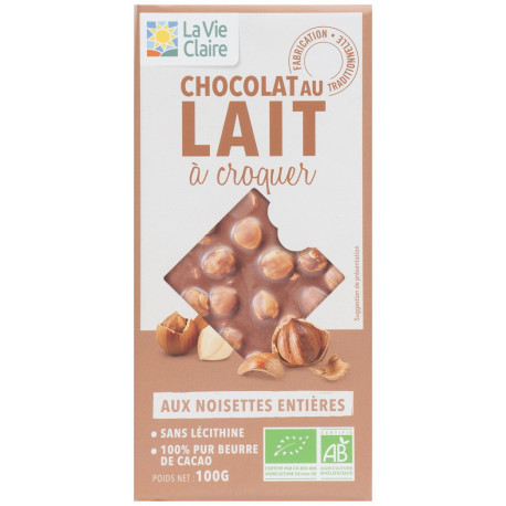 Tablette chocolat au lait 38% (sans sucre)