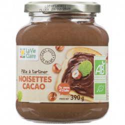 Pâte à tartiner noisette cacao