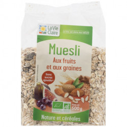 Muesli aux fruits et aux graines