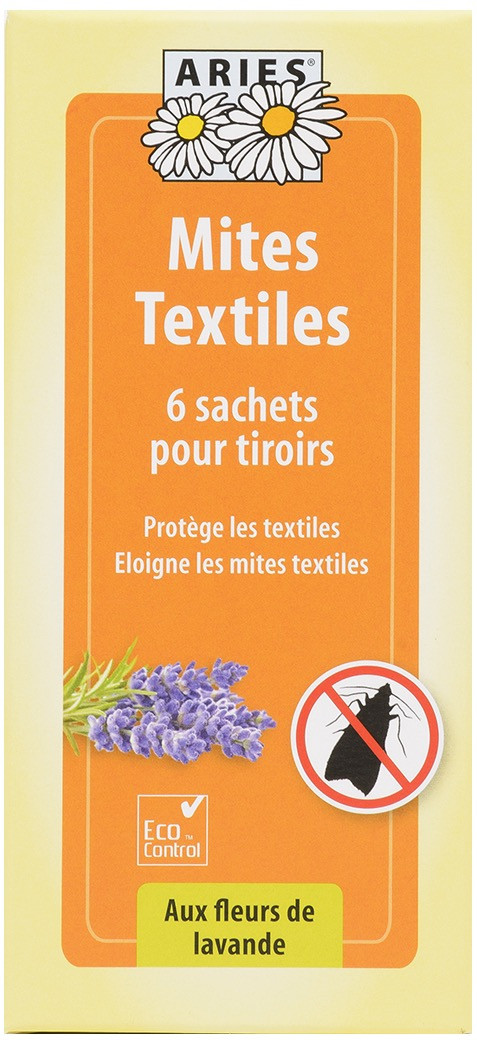 Diffuseurs Anti-mites textiles senteur lavande x2