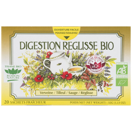 Tisane Sommeil Lavande Bio 20 sachets Romon Nature - Achat Romon Nature