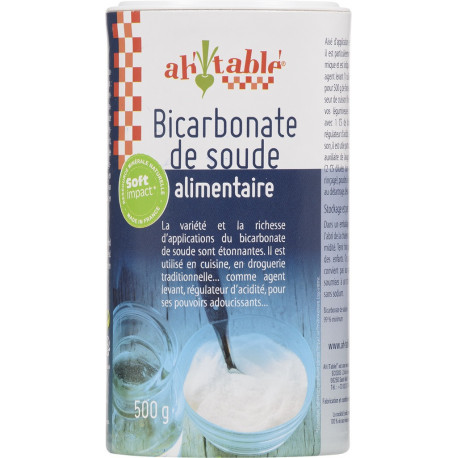 Bicarbonate de soude alimentaire 500g