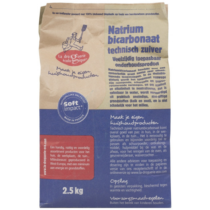 BICARBONATE DE SOUDE 2.5KG - La Vie Claire Saint André