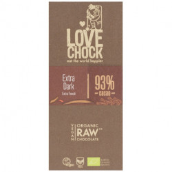 TAB CHOC CRU NOIR 93%