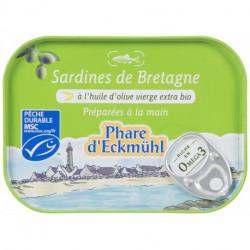 SARDINES HUILE OLIVE 135 G