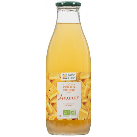 100% pur jus pressé ananas