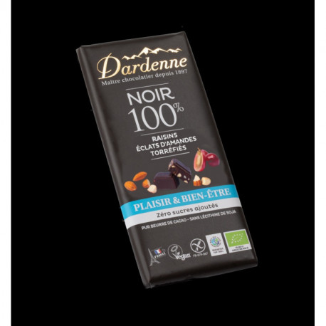 TAB NOIR 100% RAISIN AMAND 90G
