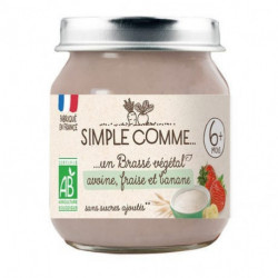 BRASSE AVOI FRAISE BANANE 125G