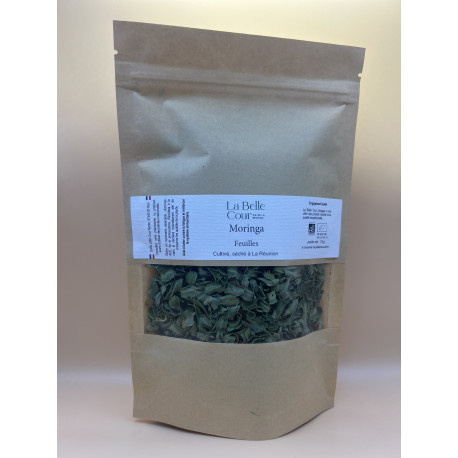 SACHET DE FEUILLES DE MORINGA BIO