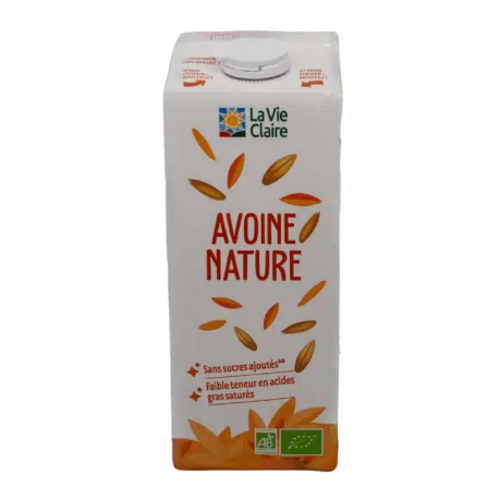 Boisson végétale avoine nature bio