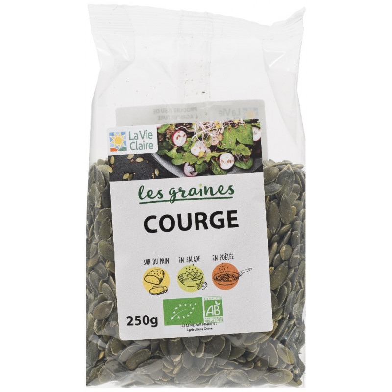 Graines de courge Bio France - sachet 125g