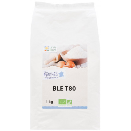 Farine de Blé BIO crème 80