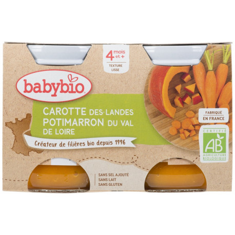 POT CAROTTE POTIMARRON 2X130G