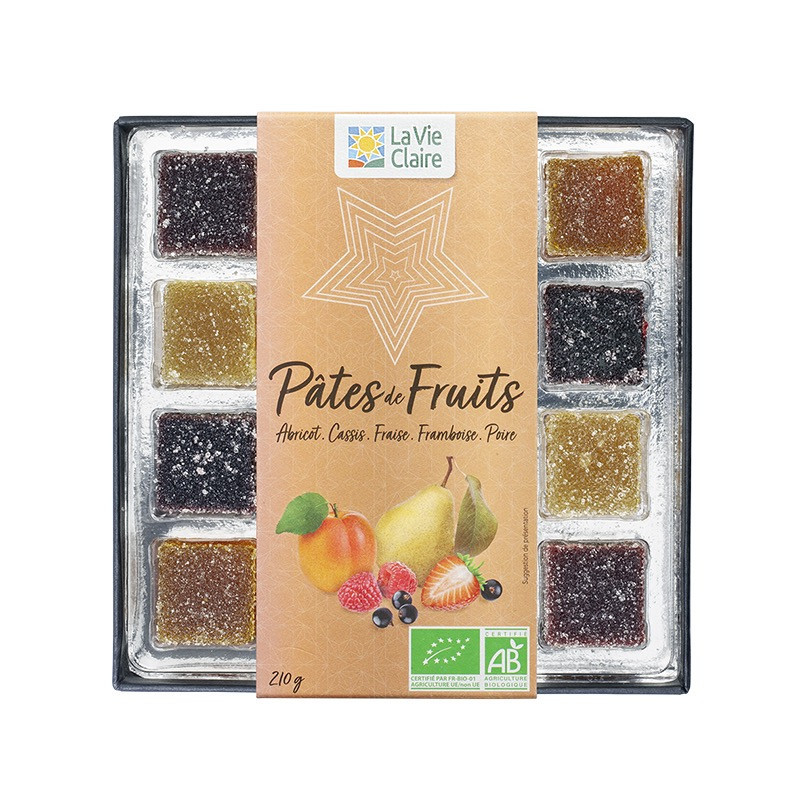 Coffret 25 Pâtes de Fruits