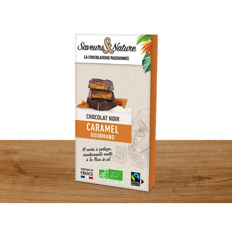 TAB NOIR FOURREE CARAMEL 80G