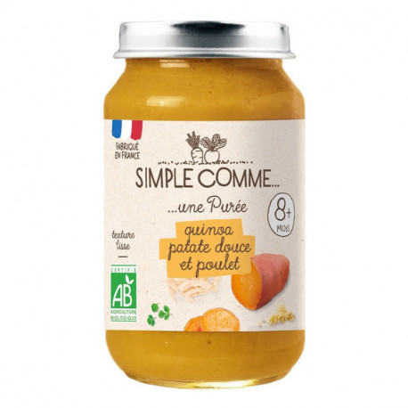 POT QUINOA PAT DOUCE POUL 200G