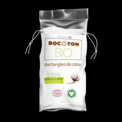 RECTANGLES DE COTON BIO X170