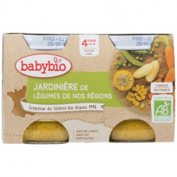 POT JARDINIERE LEGUMES 2X130G