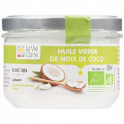 Huile vierge de noix de coco