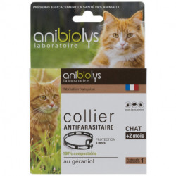 COLLIER ANTIPARASITAIRE CHAT