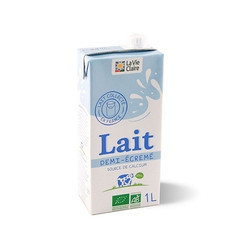 Lait demi-écremé