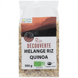 Mélange riz quinoa rouge bio