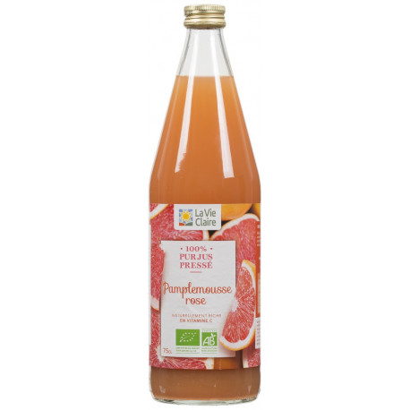 Pur jus de pamplemousse rose