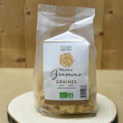 Mini Gresssin Bio aux Graines à  l'huile d'olive vierge extra
