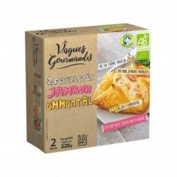 Feuilletés Jambon Emmental x 2