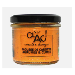 MOUSSE CAROTTE AGRUMES CUMIN
