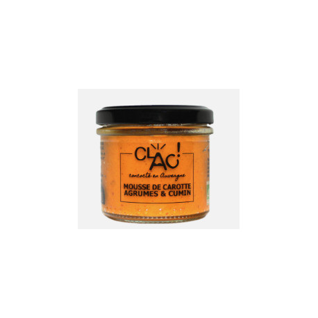 MOUSSE CAROTTE AGRUMES CUMIN