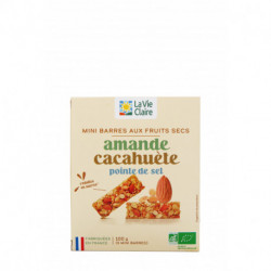 BARRE AMANDE CACAHUETE SEL 5X2