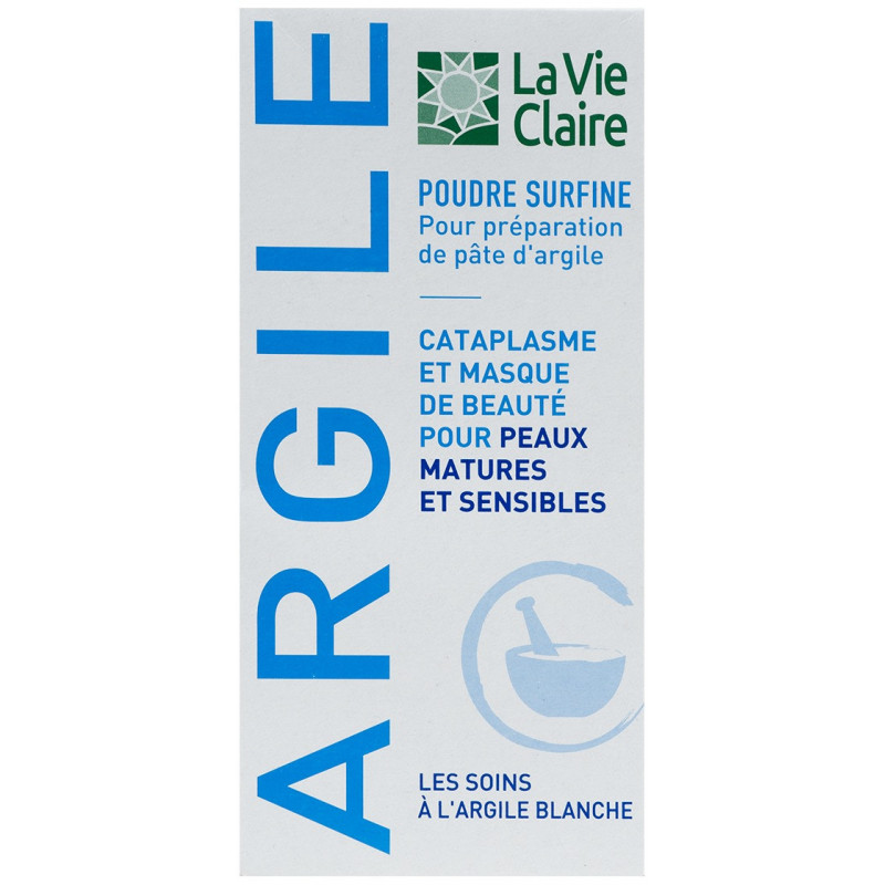 ARGILE BLANCHE ÉRYTHÈME FESSIER CATAPLASME - Boutique Phytovie