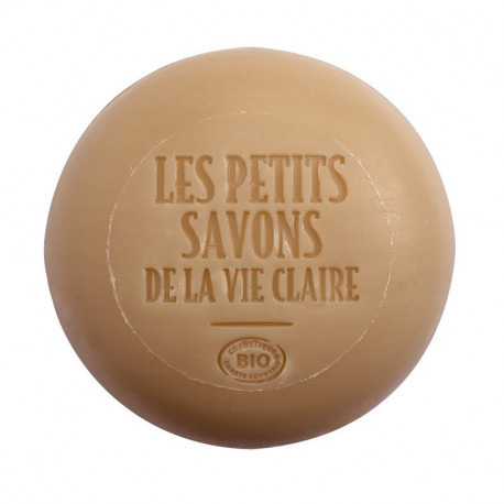 Savon senteur vanille à l'huile d'olive AOP et karité.