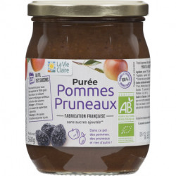 Purée Pommes Pruneaux bio