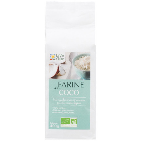 Farine de coco - La Vie Claire Saint Pierre